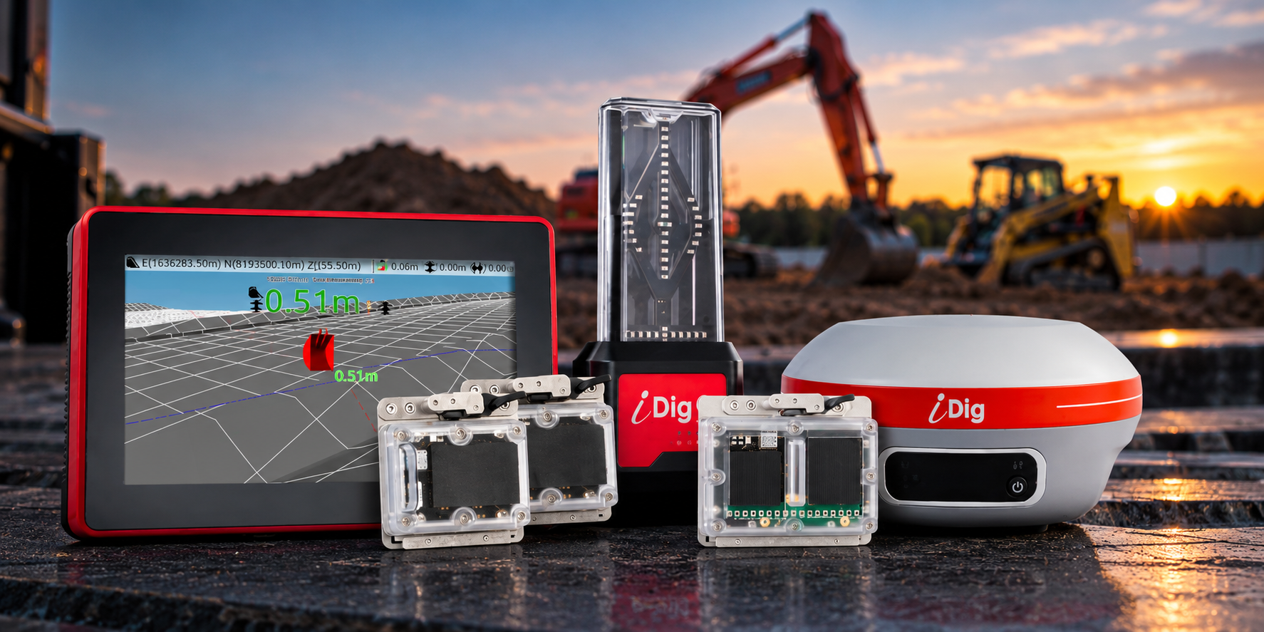 iDig GPS GNSS positioning equipment