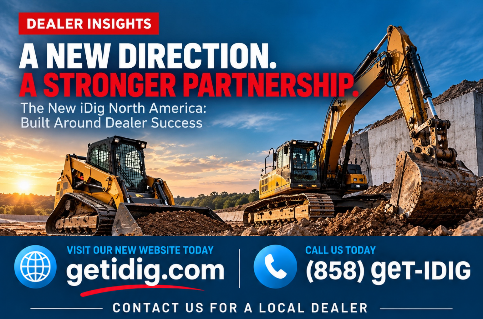 The New iDig North America: Built Around Dealer Success